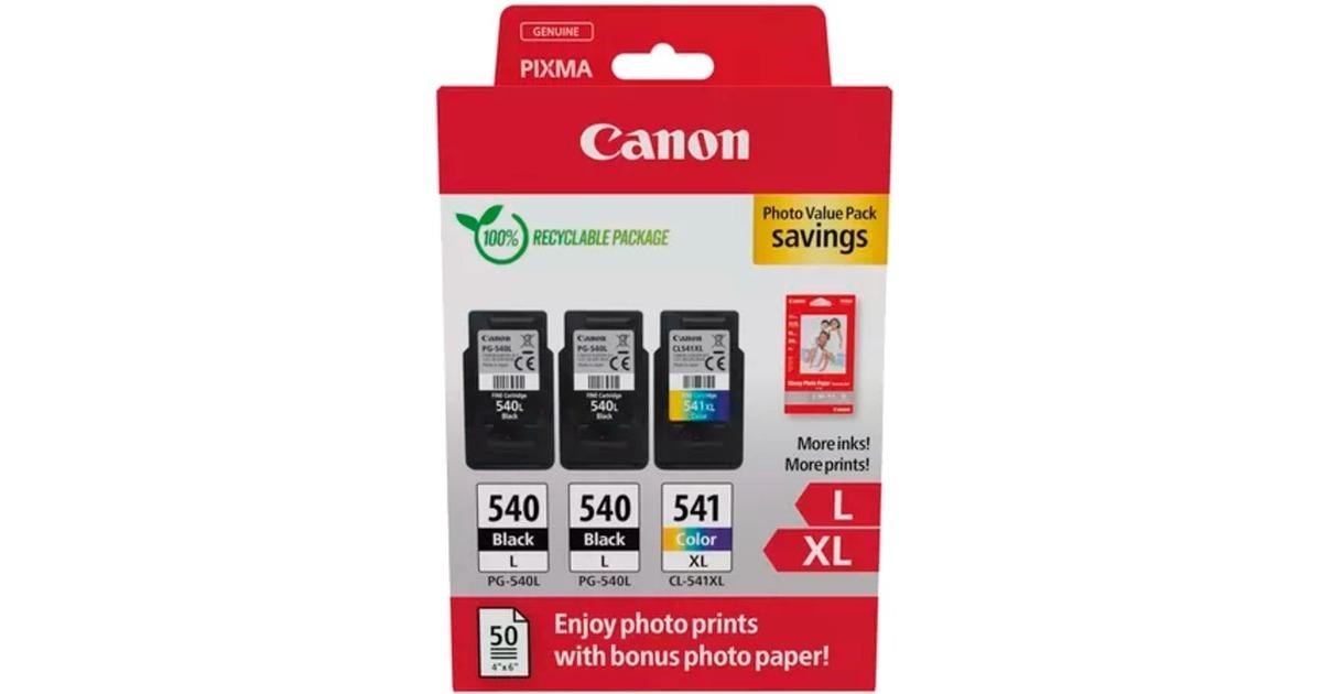 Canon CARTRIDGE PG-540Lx2/CL-541XL PVP pro PIXMA MX3x5, 4x5, 5x5, MG2150, 3x50, 4x50, TS515x