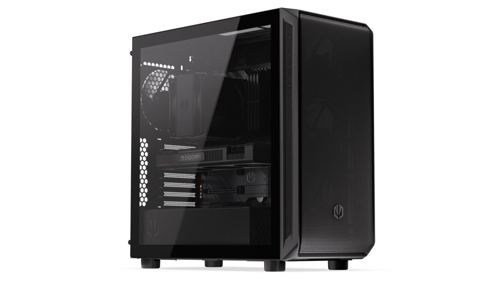 ENDORFY Case Arx 700 Air, Průhledná bočnice, ATX, 5x140mm, černá