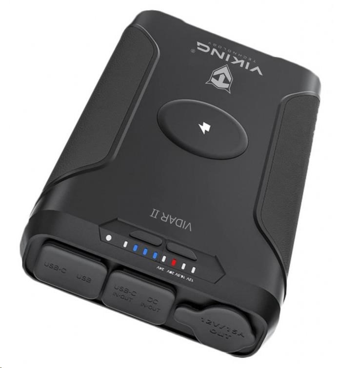 Viking outdoorová powerbanka VIDAR II, 72000 mAh, bezdrátové nabíjení