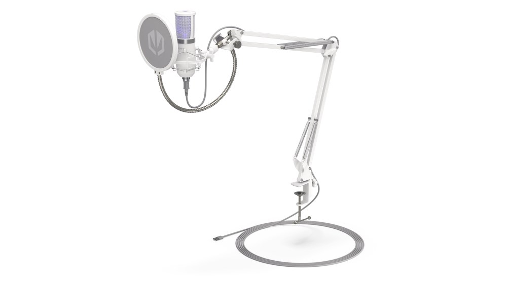 ENDORFY Mikrofon Solum Streaming Onyx White, USB, bílá
