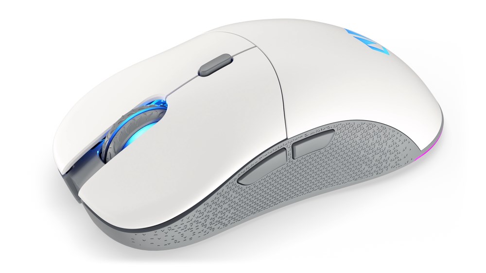 ENDORFY Herní myš GEM Plus Wireless Onyx White, Bezdrátová, ARGB, bílá