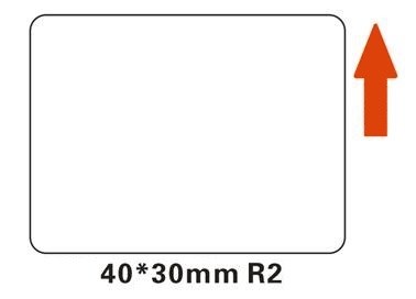 Niimbot štítky R 40x30mm 230ks White pro B21, B21S, B3S, B1