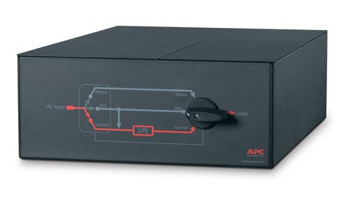 APC Service Bypass Panel- 230V,100A,MBB,Hardwire input,(3) 30A Hardwire Output
