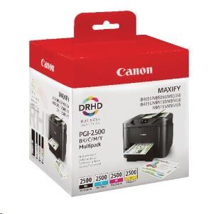 Canon CARTRIDGE PGI-2500 BK/C/M/Y Multi-pack pro Maxify MB5050,515x5350,545x, iB4150