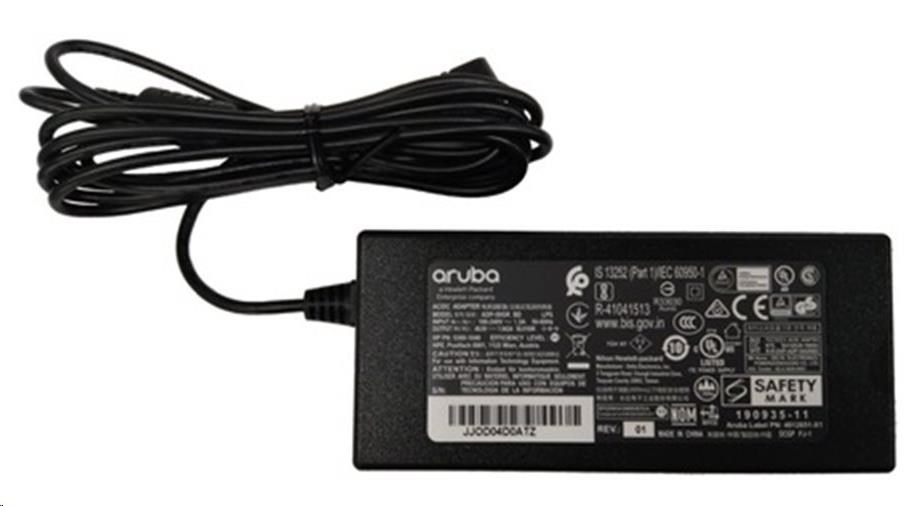 PE Aruba Networking AP-AC18-12B 12V/18W worldwide wall-wart 2.1/5.5mm connector power adapter (AC plugs for worldwide co