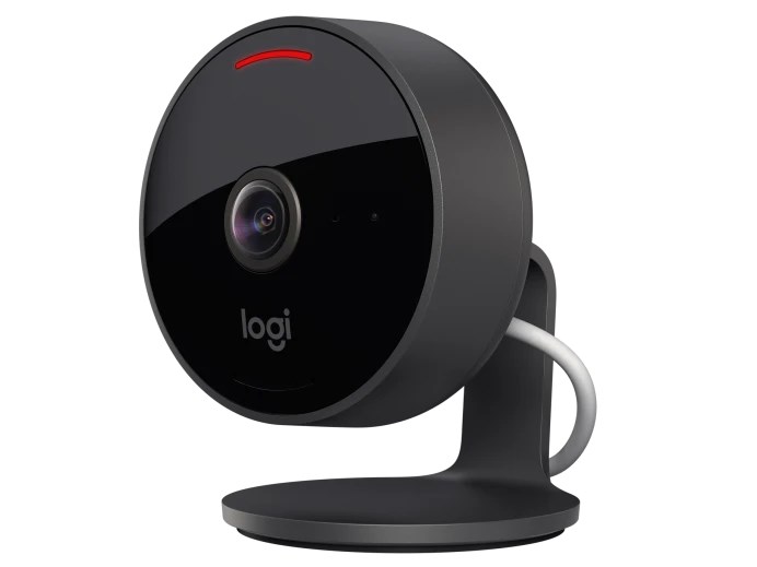Logitech kamera Circle View, HD, WiFi, šedá