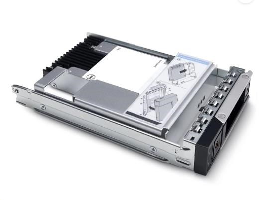 DELL 1.6TB SSD up to SAS 24Gbps ISE MU 512e 2.5in with 3.5in HYB CARR 3WPD CK