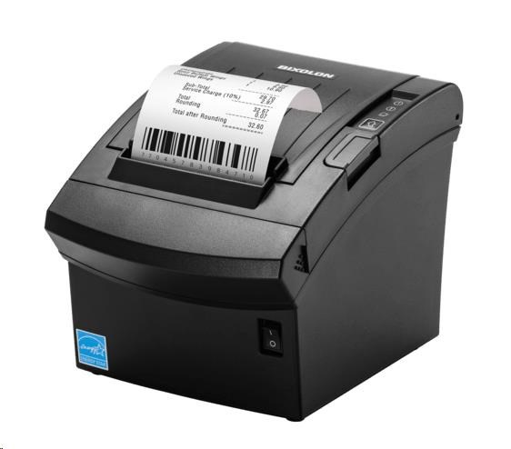 Bixolon SRP-350plusV, 8 dots/mm (203 dpi), cutter, USB, Ethernet, black