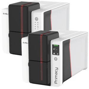 Evolis Primacy 2 Duplex, Go Pack dual sided, single sided, 12 dots/mm (300 dpi), USB, Ethernet, red