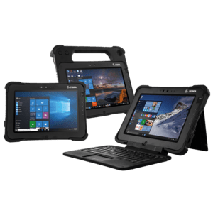 Zebra L10 Series, 25,7cm (10,1''), QWERTZ, USB, USB-C, BT, Ethernet, Wi-Fi, 4G, NFC, SSD, 10 IoT Enterprise