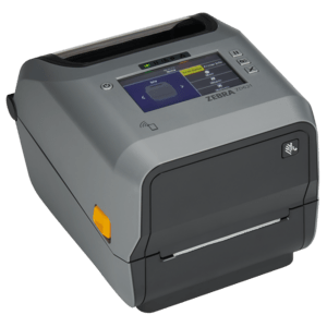 Zebra ZD621d, 8 dots/mm (203 dpi), cutter, linerless, disp., RTC, USB, USB Host, RS232, BT, Ethernet, Wi-Fi, grey