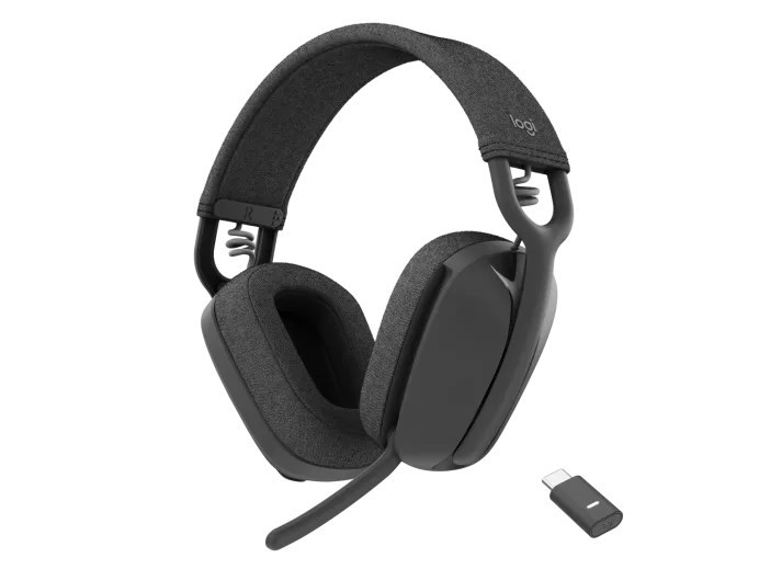 Logitech Sluchátka Zone Vibe Wireless MS Bluetooth, šedá