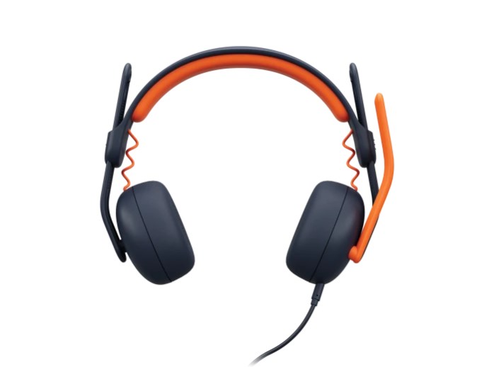 Logitech Sluchátka Zone Learn, na uši, USB-C, modrá