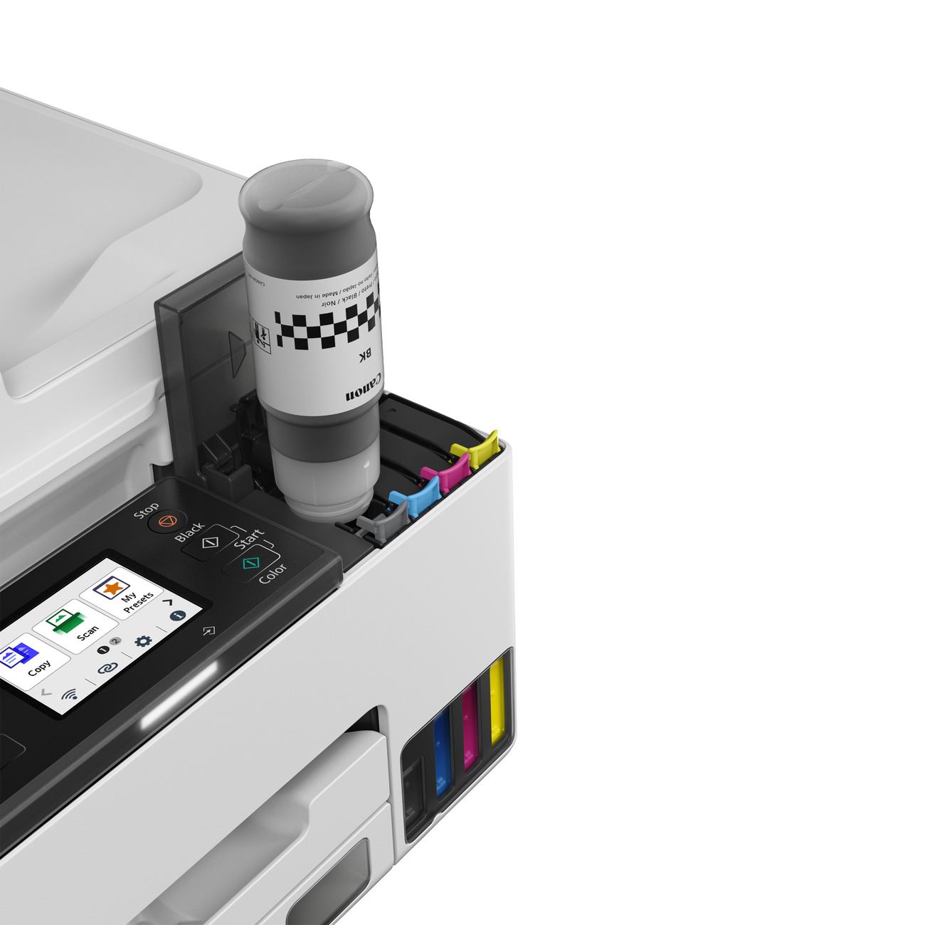 Canon MAXIFY Tiskárna GX2040 MF (tisk,kopírka,sken,fax,cloud) A4, 15obr/min., LCD, USB, Wi-Fi