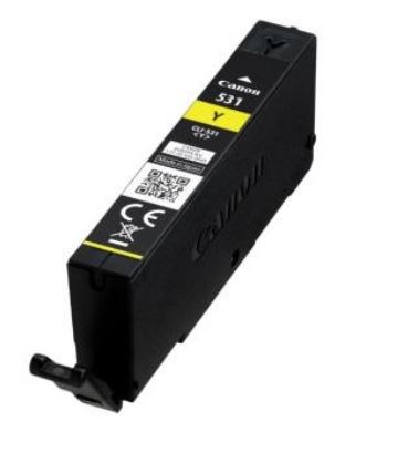 Canon CARTRIDGE CLI-531 Y EUR žlutá pro PIXMA TS8750,8751
