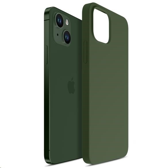 3mk ochranný kryt HARDY Silicone MagCase pro Apple iPhone 15, Alphine Green
