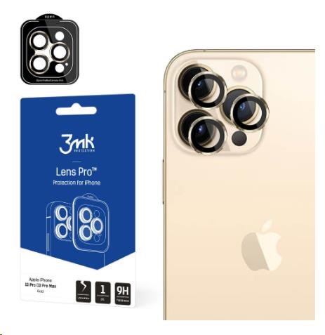 3mk Lens Protection Pro pro Apple iPhone 15 Pro Max, Dark Gold