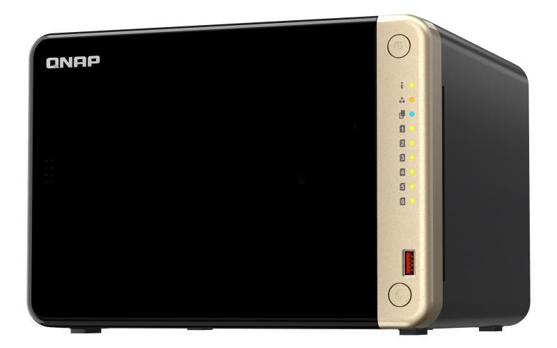 QNAP TS-664-8G (4C/CeleronN5095/2,9GHz/8GBRAM/6xSATA/2xM.2/2x2,5GbE/2xUSB2.0/2xUSB3.2/1xPCIe/1xHDMI)