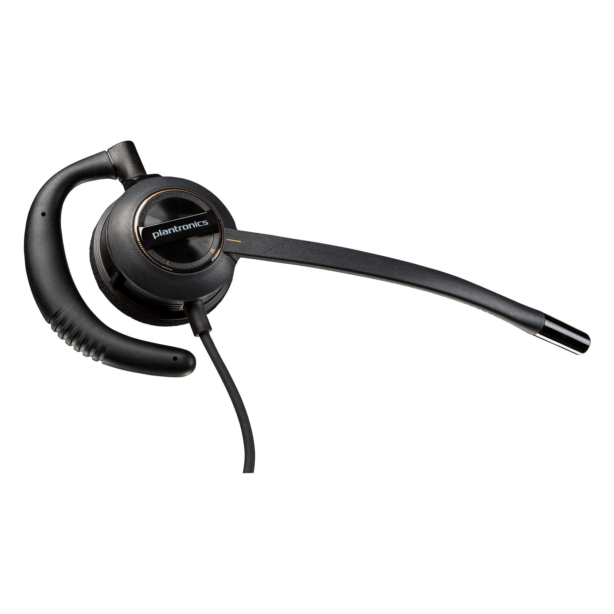 Poly EncorePro 530 with Quick Disconnect Discreet Headset (for EMEA)