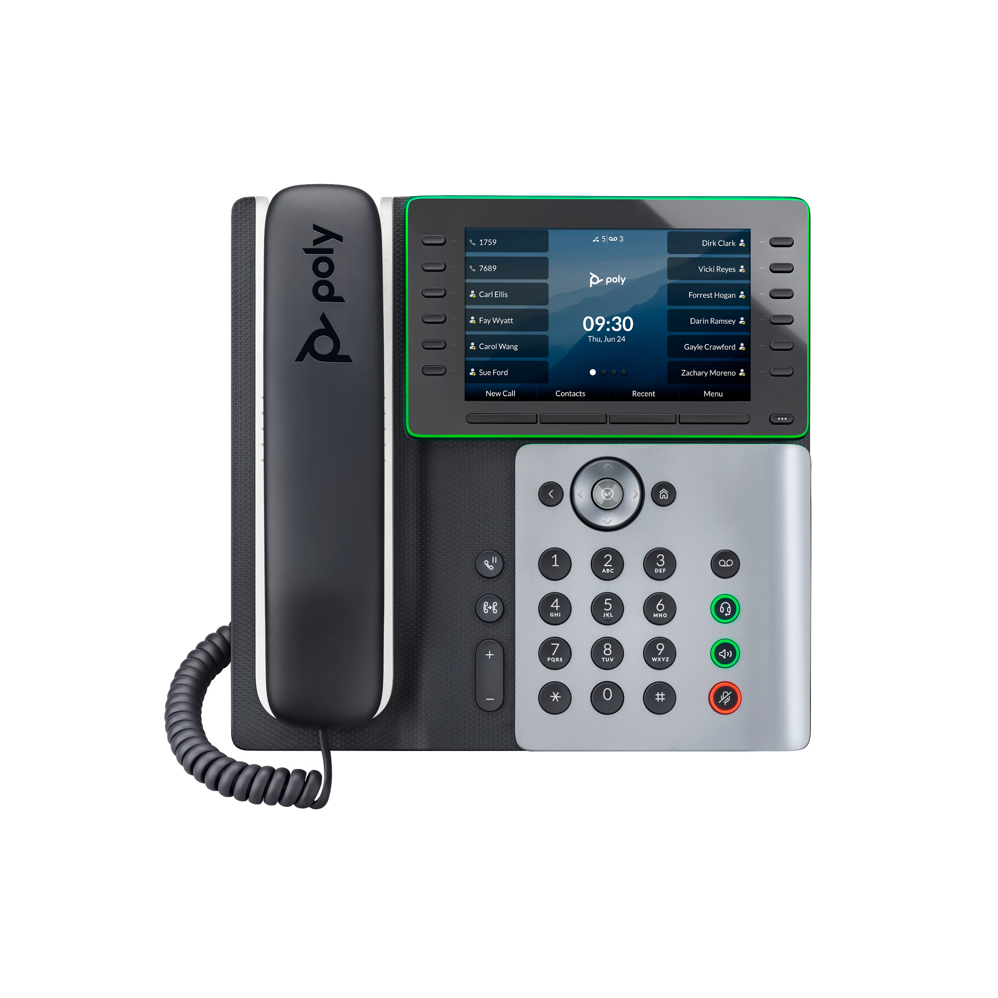 Poly Edge E500 IP telefon s podporou PoE