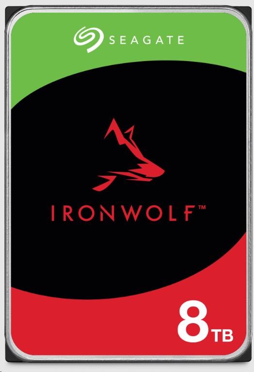 SEAGATE HDD 8TB IRONWOLF (NAS), 3.5", SATAIII, 5400 RPM, Cache 256MB, CMR
