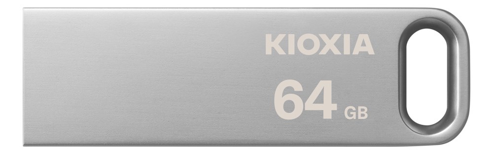 KIOXIA TransMemory Flash drive 64GB U366, stříbrná
