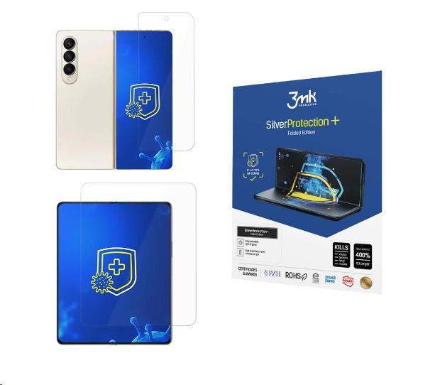 3mk ochranná folie SilverProtection+ Folded Edition pro Samsung Galaxy Z Fold4 (vnější + vnitřní)