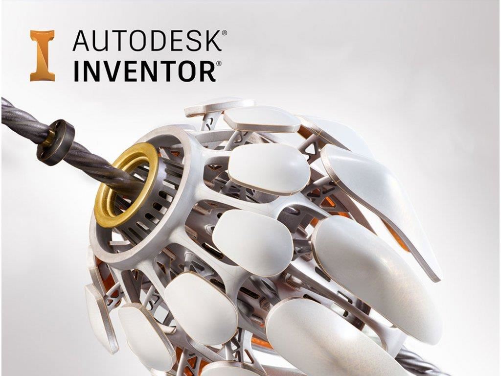 Autodesk Inventor 2025, 1 komerční uživatel, pronájem na 1 rok