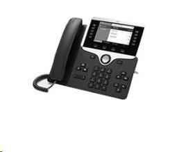 Cisco CP-8811-K9=, VoIP telefon, 10line, 2x10/100/1000, 5" displej, PoE
