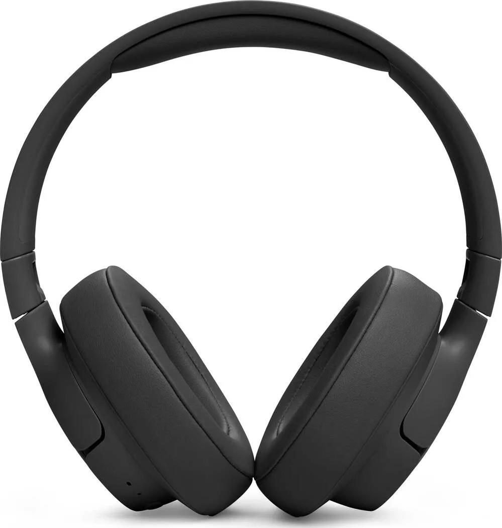 JBL Tune 720BT Black bezdrátová sluchátka přes uši, Bluetooth 5.3, až 76 hodin a rychlé dobití, černá
