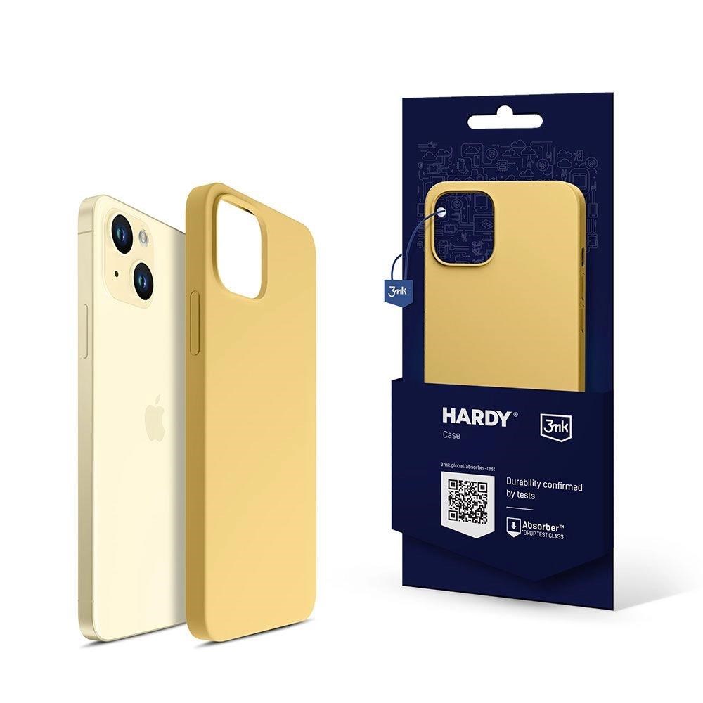 3mk ochranný kryt HARDY Silicone MagCase pro Apple iPhone 15, Yellow