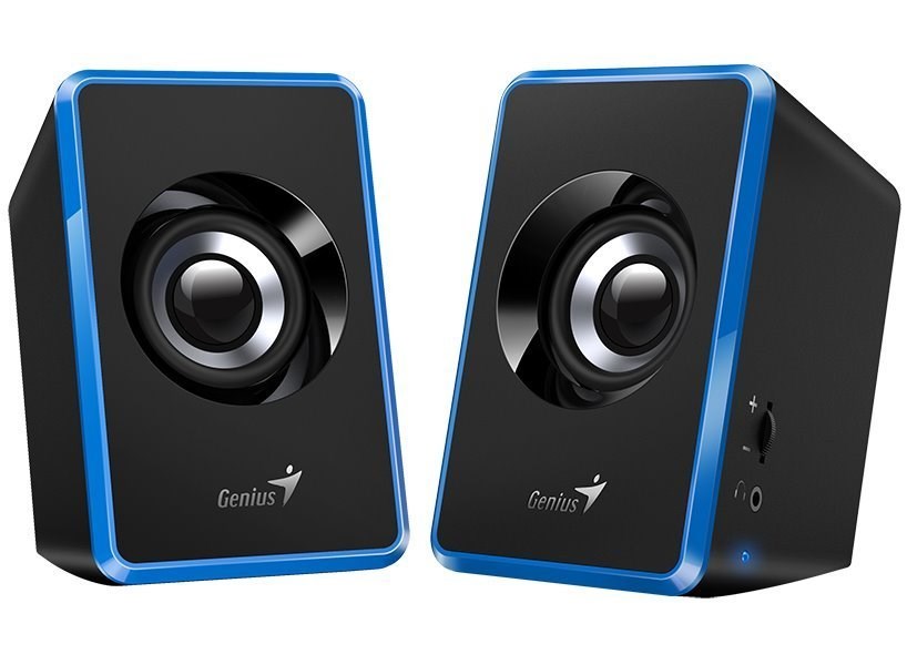 GENIUS reproduktory SP-U125, 2.0, 3W, modročerné