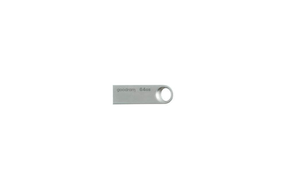 GOODRAM Flash Disk UNO3 64GB, USB 3.2 Gen1, stříbrná