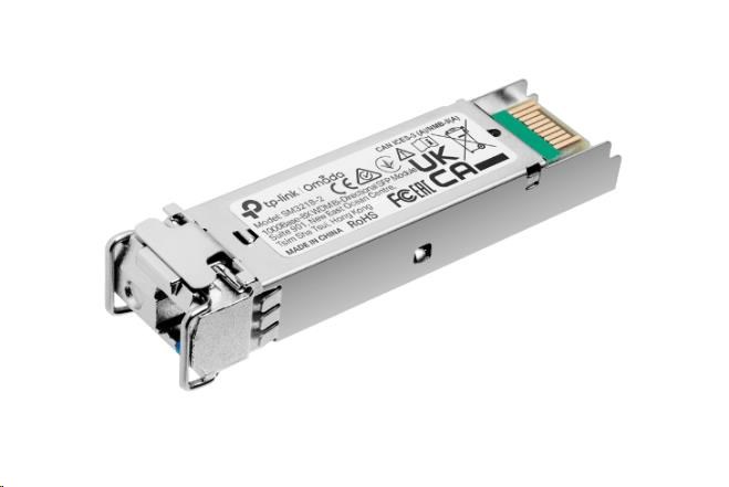 TP-Link SM321B-2 SFP WDM optický modul SM (1310/1550nm), 1,25Gb/s, LC, 2km