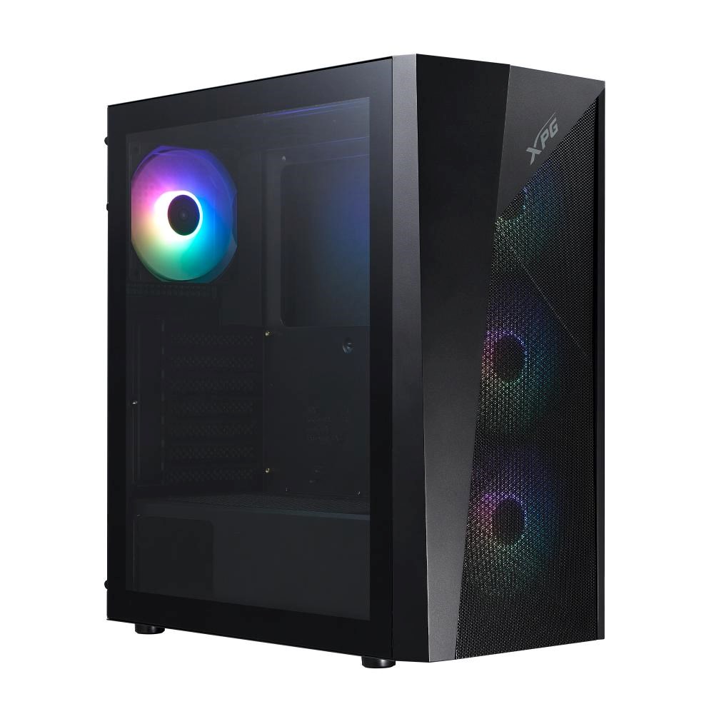 ADATA XPG case LANDER 500 Mid-Tower, bez zdroje, 4x 120mm ARGB Fan, Černá