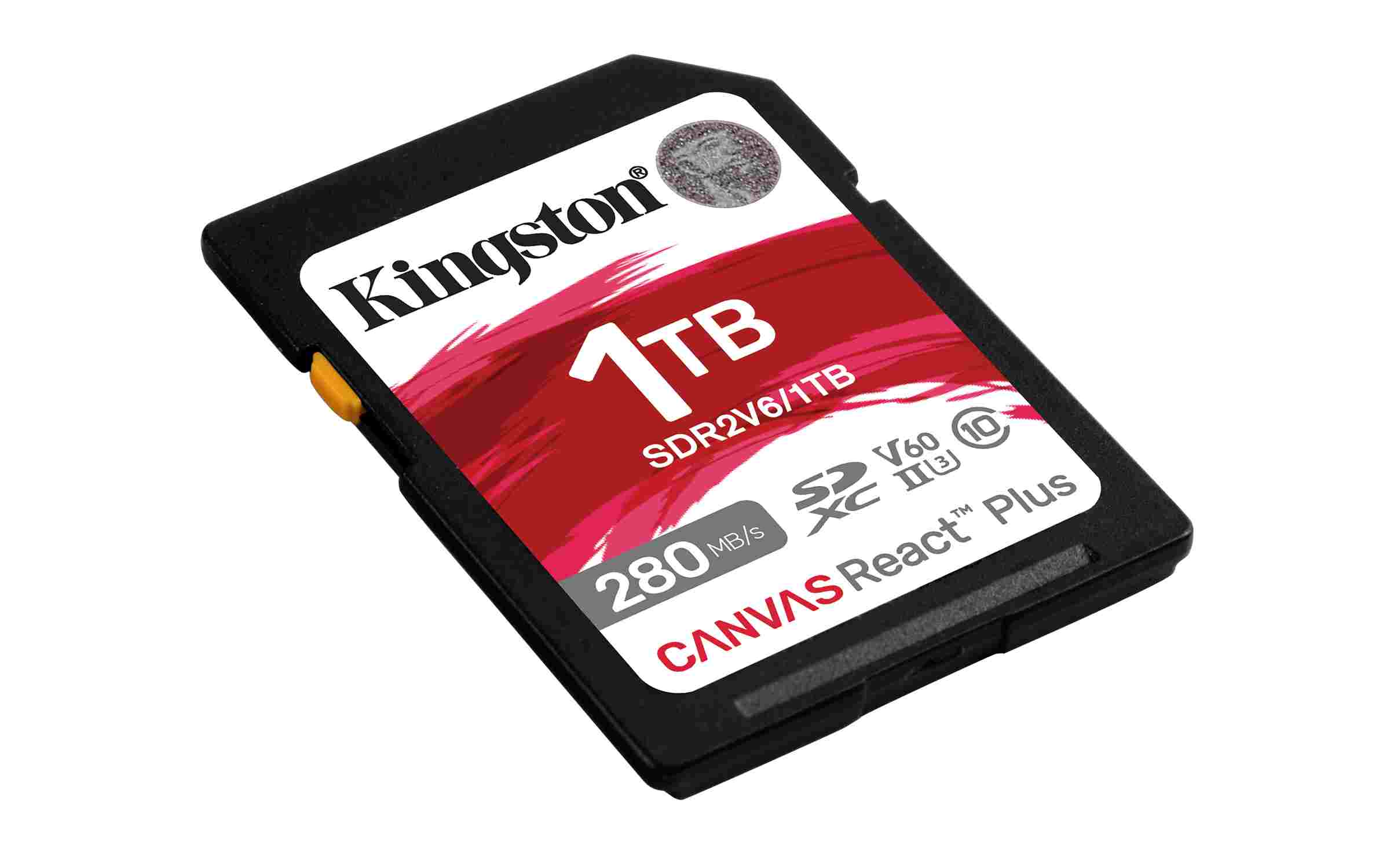 Kingston SDXC karta 1TB Canvas React Plus, UHS-II, U3, V60, R:280/W:150MB/s