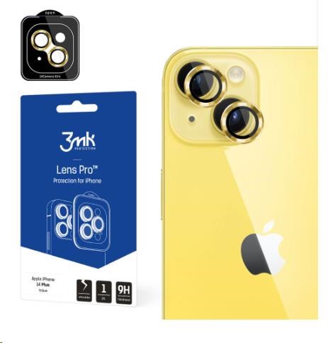 3mk Lens Protection Pro pro Apple iPhone 14, žlutá