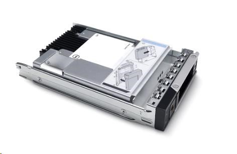 DELL 3.84TB SSD SATA Read Intensive 6Gbps 512e 2.5in with 3.5in Hot-Plug CK T360, T560, R360,R450,R550, R660, R760, Rxx5