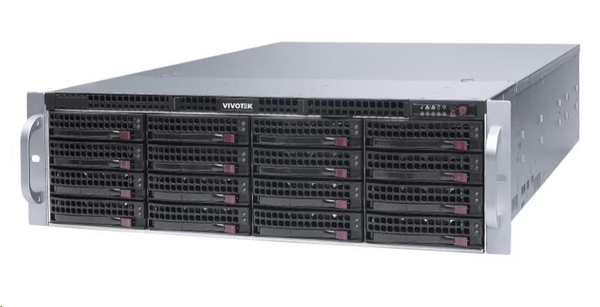 Vivotek NVR NR9682-V3, NVR, 64 kanálů (rozšiřitelné až na 192), 16x HDD, nahrávání až 512 Mbps