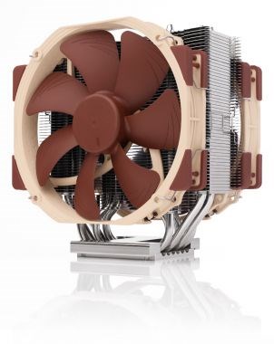 NOCTUA Chladič CPU NH-U14S TR5-SP6, 2x 140mm, sTR5, SP6, hnědá/stříbrná