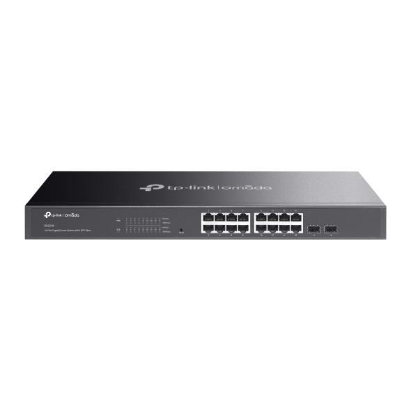 TP-Link OMADA switch SG2218 (16xGbE, 2xSFP, fanless)