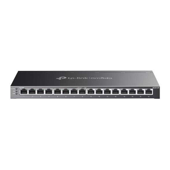 TP-Link OMADA switch SG2016P (16xGbE, 8xPoE+, 120W, fanless)