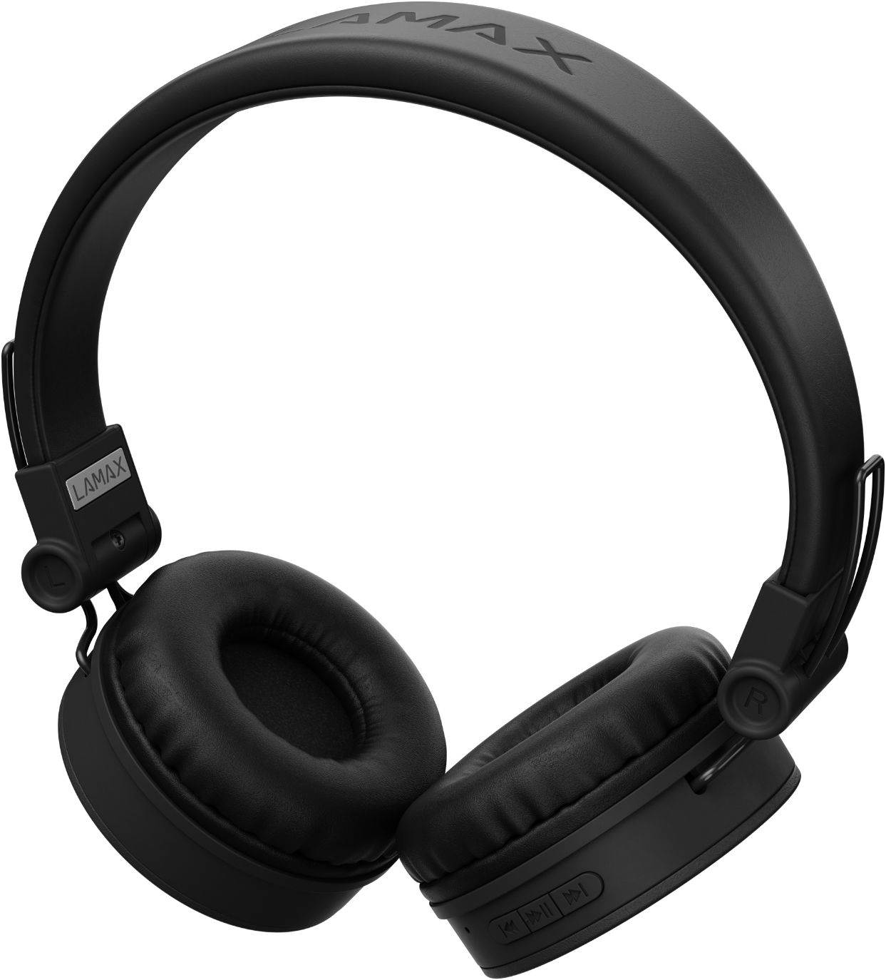 LAMAX Beat Blaze2 náhlavní sluchátka, USB-C - černá
