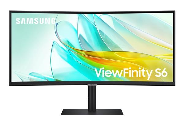 BAZAR - SAMSUNG MT LED LCD Monitor 34" Samsung ViewFinity S65UC  - prohnutý,VA,3440x1440,5ms,100Hz,HDMI,DisplayPort,USB3