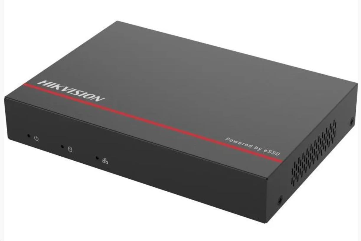 HIKVISION DS-E04NI-Q1/4P(SSD 2T), 4 kanálový NVR pro IP kamery; 1x SSD 2TB; PoE