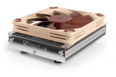 NOCTUA Chladič CPU NH-L9a-AM5, 1x 92mm, AM5, hnědá/stříbrná
