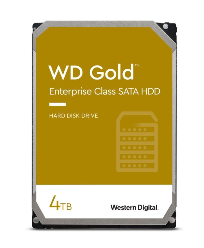 WD GOLD WD4004FRYZ 4TB, SATA III 3.5", 256MB 7200RPM, 267MB/s, CMR, Enterprise