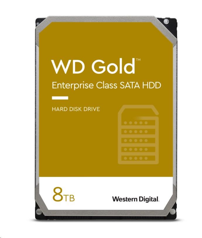 WD GOLD WD8005FRYZ 8TB, SATA III 3.5", 256MB 7200RPM, 267MB/s, CMR, Enterprise