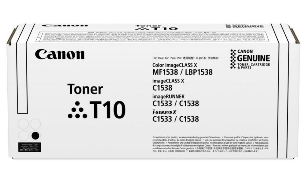 CANON TONER T10 BLACK pro i-SENSYS X C1533i, C1533iF, C1538i, C1538Fi  (13 000 str.)