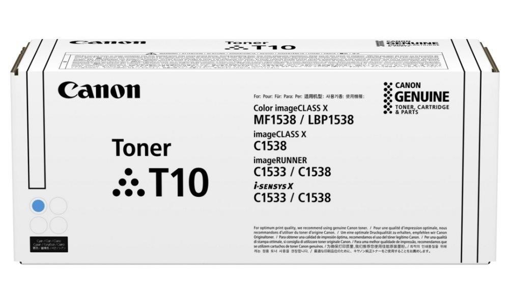 CANON TONER T10 CYAN pro i-SENSYS X C1533i, C1533iF, C1538i, C1538Fi  (10 000 str.)